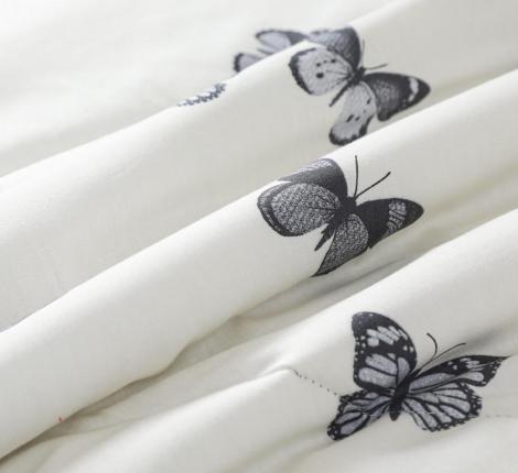 Постельное белье с одеялом "Sofi de Marko" Ришелье №41 Сатин, Евро