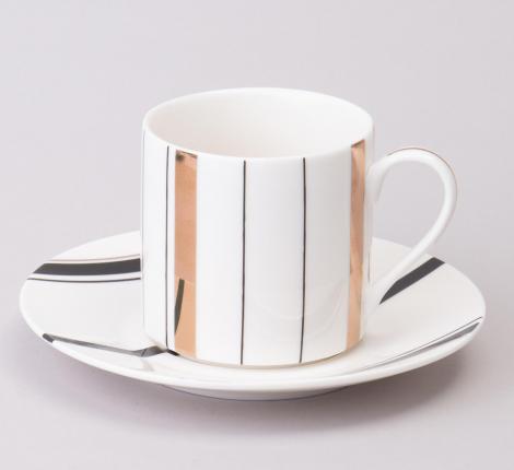 Кофейный набор "TOP STYLE" 165-608 на 6 персон, 12 предметов (180 мл)