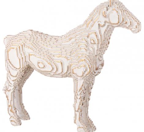 Фигурка декоративная "ЛОШАДЬ", 30*8,5*28,5 см