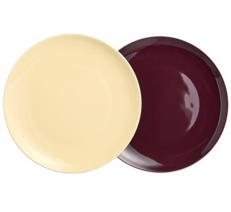 Набор закусочных тарелок 2 шт. "TET-A-TET" 416-107, диаметр 20,5 см