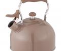 Чайник со свистком "AGNESS", 2,5 л (шоколад)