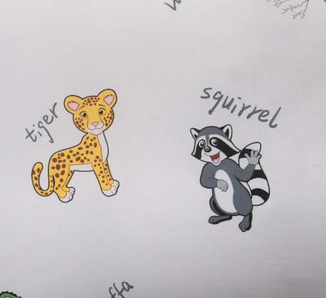 Постельное белье детское "Sofi de Marko" Саванна Сатин, 1,5 спальный