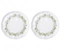 Набор обеденных тарелок 2 шт. "APPLE GARDEN", диаметр 25,5 см