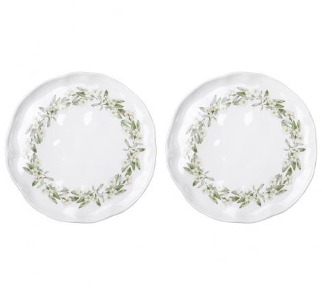 Набор обеденных тарелок 2 шт. "APPLE GARDEN", диаметр 25,5 см