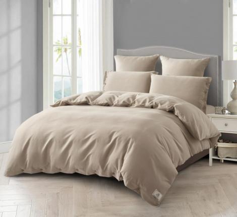 Постельное бельё "KARTEKS" VH-02 вареный жаккард на пуговицах, 2 спальный