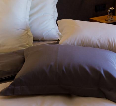 Наволочки "Kissen beige" Мако-Сатин, 70х70 (2шт)