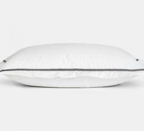 Наволочка с узкой отделкой "ALPINE GRAPHITE ALLURE GRASS" Мако-Сатин, 50х70 (2шт)