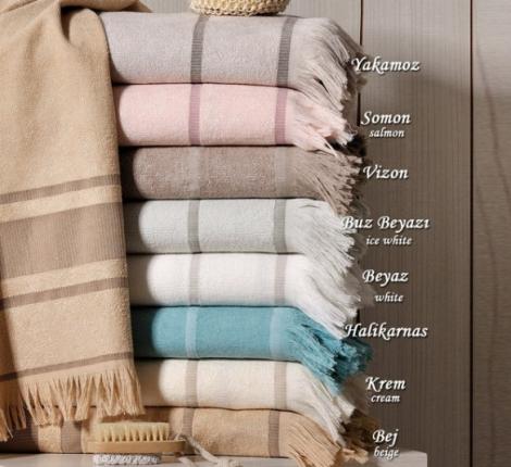 DURU Bej (бежевый) Полотенце пляжное, 50x80