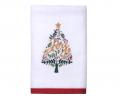 Полотенце Arya с вышивкой Рождество 40x60 Joy, Кремовый