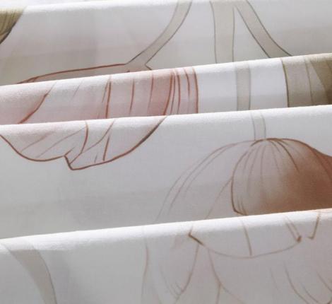 Постельное бельё с одеялом "Asabella" 2346-OSPS Сатин, 1,5 спальный