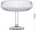 Блюдо на ножке "Glass Legend", 24*24,5 см