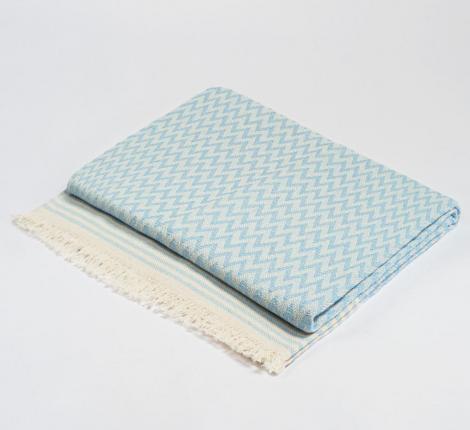 Плед "ELISA" голубой, 170Х210