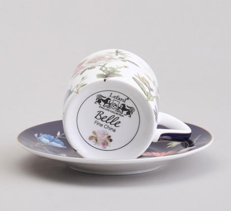 Кофейный набор "BELLE" 86-2549-1 на 2 персоны, 4 предмета (100 мл)