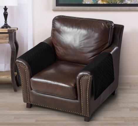 Накидка на подлокотники "Tango" Sofa 50x70 (1 шт.), чёрный