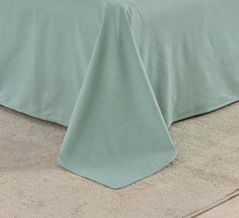 Постельное белье "Sofi de Marko" Лавр (зеленый) Сатин, Евро