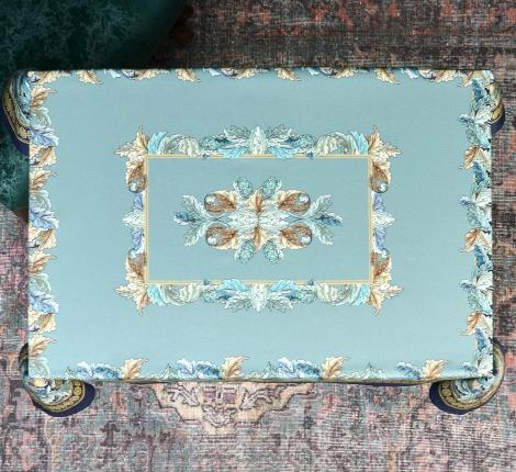 Скатерть "ЛИСТЬЯ МОРРИСА" GOLD STRIPE, 110х140 см