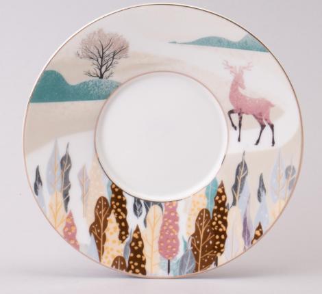 Чайный набор "TOP STYLE" 165-600 на 6 персон, 12 предметов (250 мл)