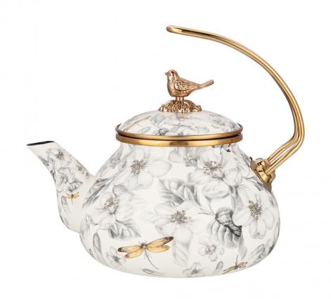 Чайник эмалированный "ЯБЛОНЕВЫЙ САД" 950-737, 2,2 л