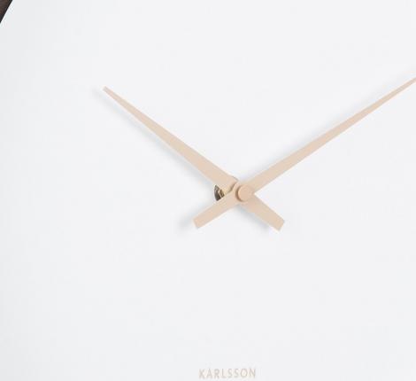 Часы настенные Karlsson "ANCHO" (темное дерево), 32,6х32,6х8 см,