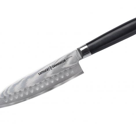 Нож кухонный &quot;Samura DAMASCUS&quot; Сантоку 180 мм, G-10