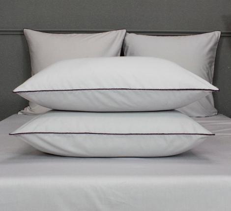 Постельное белье с одеялом "Kazanov.A." Muslin&Satin Solid color (графит сапфир), Евро