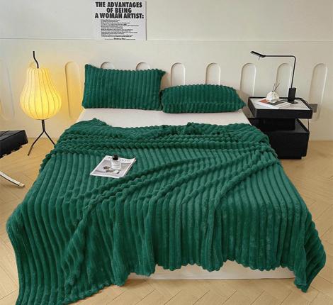 Плед "Cristelle" Stripe premium CST2022-06 Фланель, 200x220