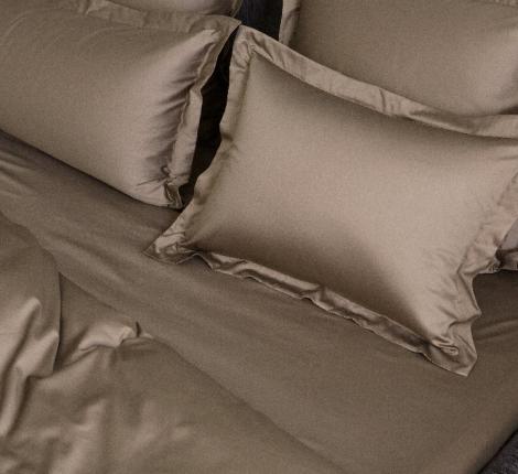 Простыня "BROWNIE ALLURE GRASS" Мако-Сатин, 180х240