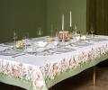 Скатерть с пропиткой LEFARD "SENSE" 175х400 см, зелёный