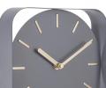 Часы настенные с маятником Karlsson "CHARM SMALL" (серый), 32,5x20x5 см