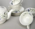 Чайный сервиз "ВАСИЛЬКИ" на 6 персон, 14 предметов