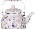 Чайник эмалированный "FLOWER STORY", 2,6 л