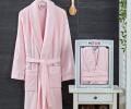 Халат женский METEOR Шалька SIDNEY XXXL, светло-розовый