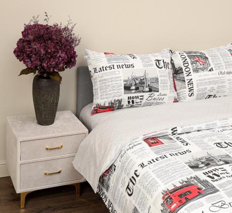 Постельное белье "Siberia" Мэгги №40 Ранфорс, Семейный