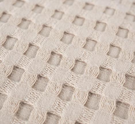 Халат вафельный Valtery (бежевый), XL (50)