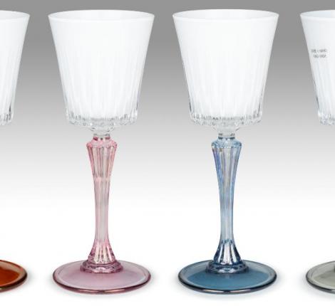 Набор бокалов для ликёра 6 штук "DOM" хрустальное стекло, высота 17 см