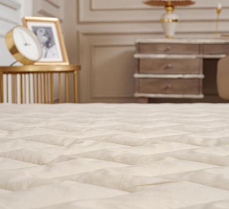 Наматрасник Лежебока "ЛЁН и ХЛОПОК", 80х200