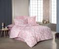 Постельное белье Ecosse "SOFIA PUDRA" Сатин, Семейный