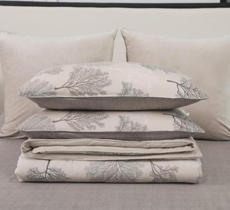 Постельное белье с одеялом "Sofi de Marko" Роберто №18 Велюр/Сатин, 1,5 спальный