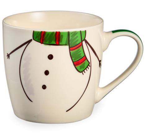 Набор посуды "СНЕГОВИК", 2 предмета