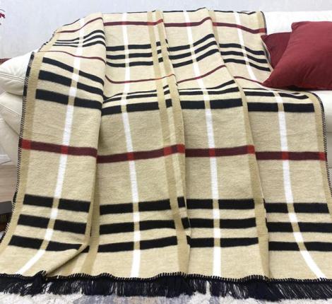 Плед хлопковый Райтекс "КЛЕТКА", 150х200