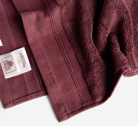 Комплект махровых полотенец "WINE BALANCE GRASS", 40х70+70х140