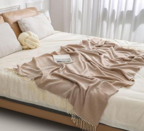 Плед вязаный PA-20, 130х240