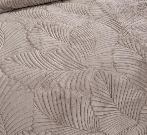 Покрывало "Sofi de Marko" Ноэль (бежевый) Велюр, 240х260