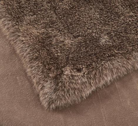 Плед "Sofi de Marko" Филиция (кофейный) Искусственный мех, 160х220