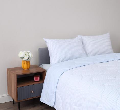 Постельное белье с одеялом "Siberia" Мелвин №2 Ранфорс, Евро