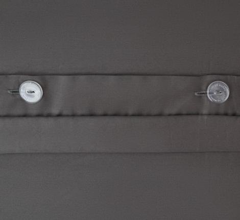 Постельное белье "Sofi de Marko" Моно (антрацит) Сатин ДеЛюкс, Евро