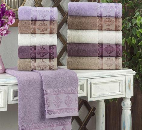 Набор махровых полотенец "DAMASK" 6 шт (30х50)