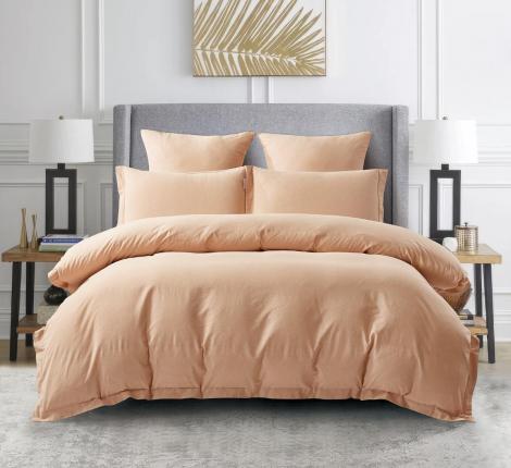 Постельное бельё "KARTEKS" VJT-03 вареный жаккард, Евро