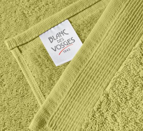 Полотенце махровое "Blanc des Vosges" UNI LICHEN (зеленый), 40х60