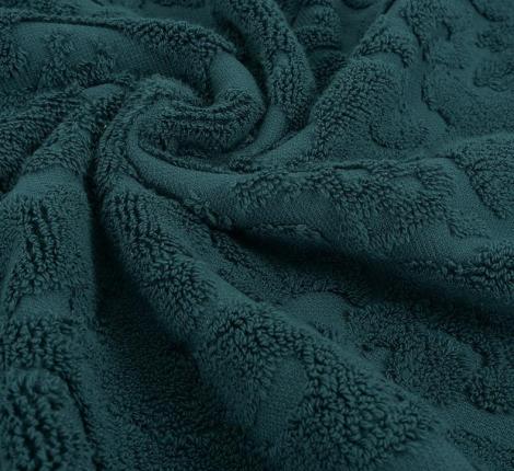 Комплект махровых полотенец &quot;KARNA&quot; MATILDA  50x90*2-70x140*1 1/3, Темно-зеленый
